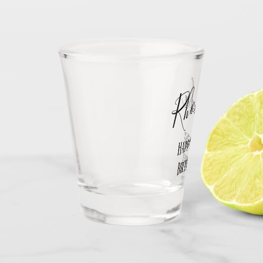 21歳の誕生日の草書 ショットグラス (左)