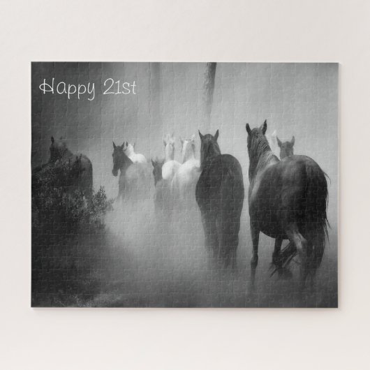 21歳の誕生日の願い。 ジグソーパズル (横)