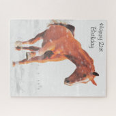 21歳の誕生日の願い。 ジグソーパズル (横)