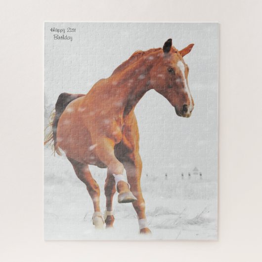 21歳の誕生日の願い。ジグソーパズル ジグソーパズル (縦)