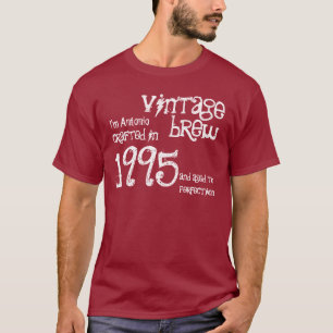 21歳の誕生日または1995年の任意のヴィンテージブリューV38C1 Tシャツ