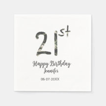 21歳の誕生日を追加する名前date year black テンプレートgo