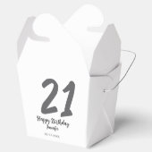 21歳の誕生日を追加する名前date year black テンプレートgo フェイバーボックス (オープン)