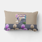 21歳の誕生日アクセント枕 ランバークッション (裏面)