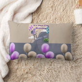 21歳の誕生日アクセント枕 ランバークッション (ブランケット)