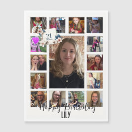 21歳の誕生日アーモンドの花ブルークリーム