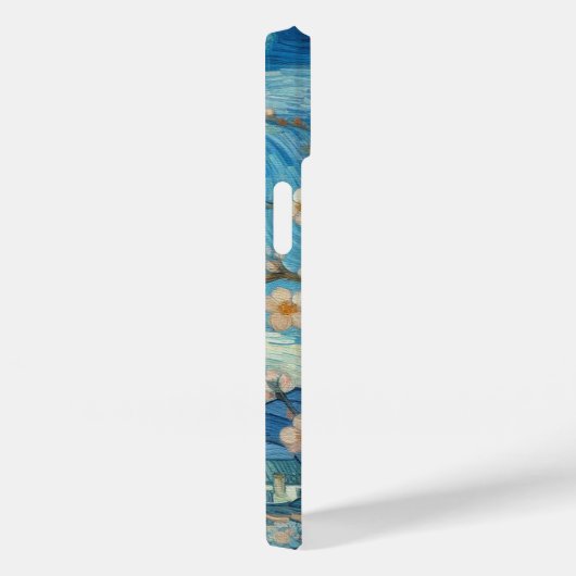 21歳の誕生日アーモンドの花ブルークリーム Case-Mate iPhoneケース (裏面 / 右)