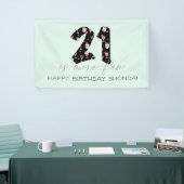 21歳の誕生日カクテルパーティー 横断幕 (トレードショー)