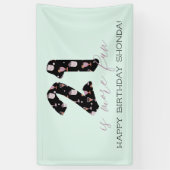 21歳の誕生日カクテルパーティー 横断幕 (縦)