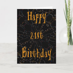 21歳の誕生日カード カード
