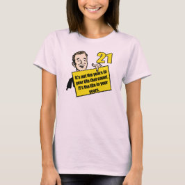 21歳の誕生日ギフトTシャツ Tシャツ