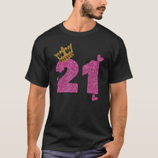 21歳の誕生日クラウン21歳 Tシャツ