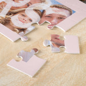 21歳の誕生日グリッターは、写真バラ金ゴールドピンク ジグソーパズル (側面)