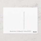 21歳の誕生日シルバー日付を保存紙吹雪ブラック ポストカード (裏面)