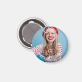 21歳の誕生日パーソナライズされた マグネット (正面/裏面)