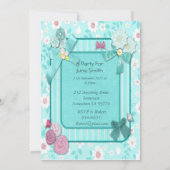 21歳の誕生日パーティの招待状 招待状 (裏面)