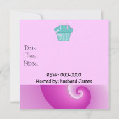 21歳の誕生日パーティの招待状 招待状 (裏面)