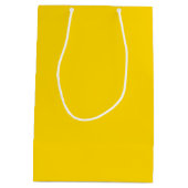 21歳の誕生日パーティーまたはカスタマイズ年齢 ミディアムペーパーバッグ (裏面)