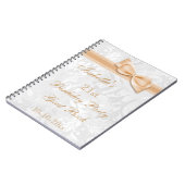 21歳の誕生日パーティーダマスクとボウ ノートブック (左側)