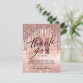 21歳の誕生日パーティーバラ金ゴールド  サンキューカード (スタンド正面)