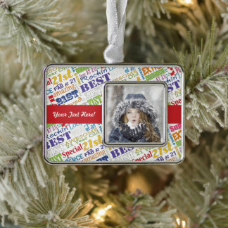 21歳の誕生日パーティーパーソナライズされたプレゼント シルバープレートフレームオーナメント