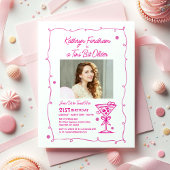 21歳の誕生日パーティー写真エスプレッソ・マルティーニ 招待状