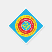 21歳の誕生日パーティー紙ナプキンス スタンダードカクテルナプキン (角)