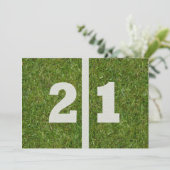 21歳の誕生日パーティー! 招待状 (スタンド正面)