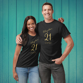 21歳の誕生日パーティー Tシャツ