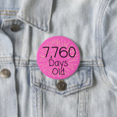 21歳の誕生日ピンバッジ21歳21歳 缶バッジ (インサイチュ)