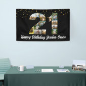 21歳の誕生日フォトコラージュ記念イベント 横断幕 (トレードショー)