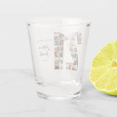 21歳の誕生日フォトコラージュ ショットグラス (裏面)