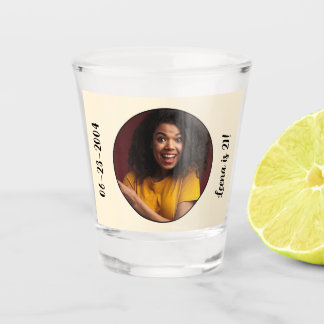 21歳の誕生日フォトフレーム ショットグラス