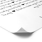 21歳の誕生日ポスター 愛している理由 ポスター (角)