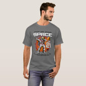 21歳の誕生日与え宇宙飛行士私いくつかの宇宙私は21歳 Tシャツ (正面フル)