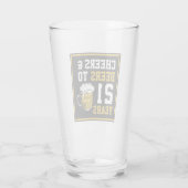 21歳の誕生日応援とビアーズから21歳 タンブラーグラス (裏面)