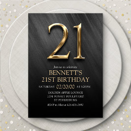 21歳の誕生日招待状 招待状
