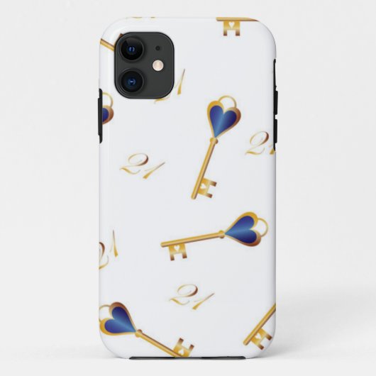 21歳の誕生日鍵 Case-Mate iPhoneケース (裏面)