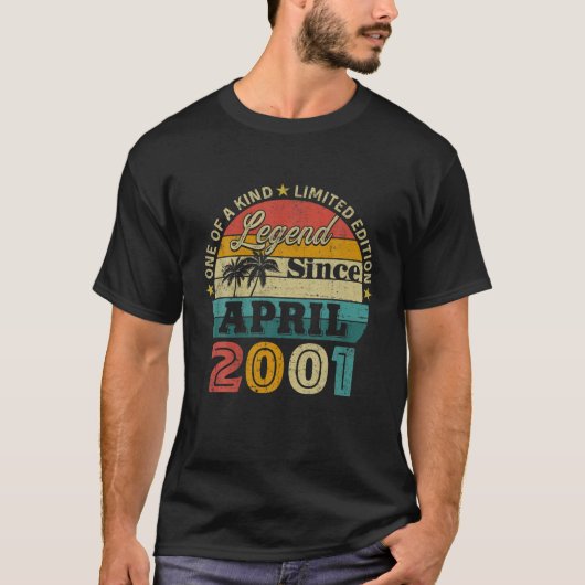 21歳の誕生日21歳のギフト伝説Apriから Tシャツ (正面)
