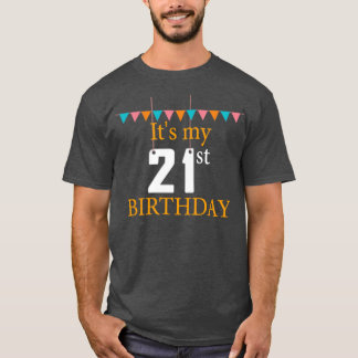 21歳の誕生日21歳の誕生日 Tシャツ