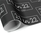 21歳の誕生日21歳の22歳の誕生日パーティークラ ラッピングペーパー (ロールコーナー)