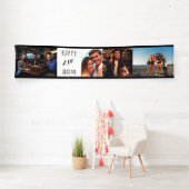 21歳の誕生日4フォトストリップパーソナライズされた 横断幕 (インサイチュ)