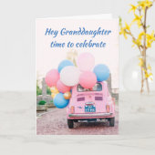 *21歳の誕生日*お孫様の〜までの時間です。   カード (黄色い花)