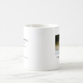 21歳の誕生日 カスタム写真とメッセージ コーヒーマグ コーヒーマグカップ (中央)