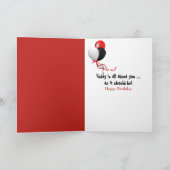 21歳の誕生日 カード (内部)