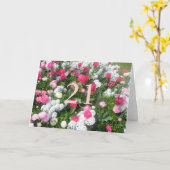 21歳の誕生日 カード (黄色い花)