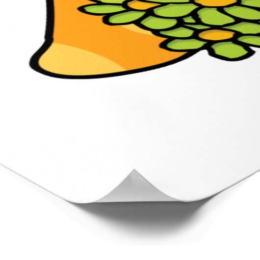 21歳の誕生日(ガーデンテーマ) ポスター (角)