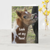 **21歳の誕生日**シュールピッポン カード (黄色い花)