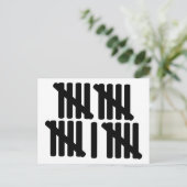 21歳の誕生日 ポストカード (スタンド正面)