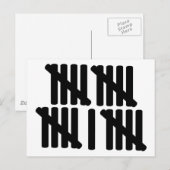 21歳の誕生日 ポストカード (正面/裏面)